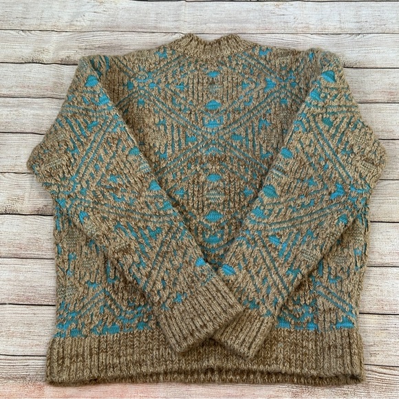 Andersson Bell jacquard heavy crew neck sweater - Picture 5 of 9